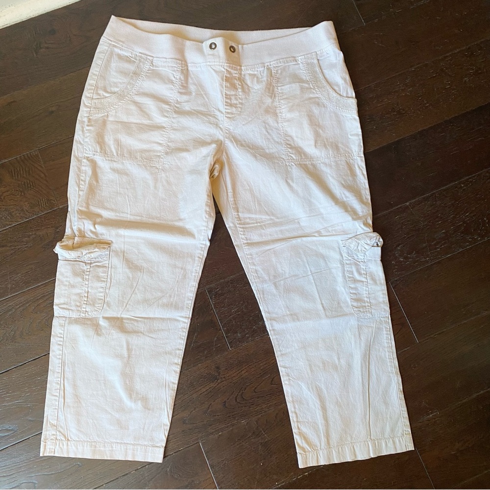 XCVI Cropped Drawstring Pants - Picture 2 of 9